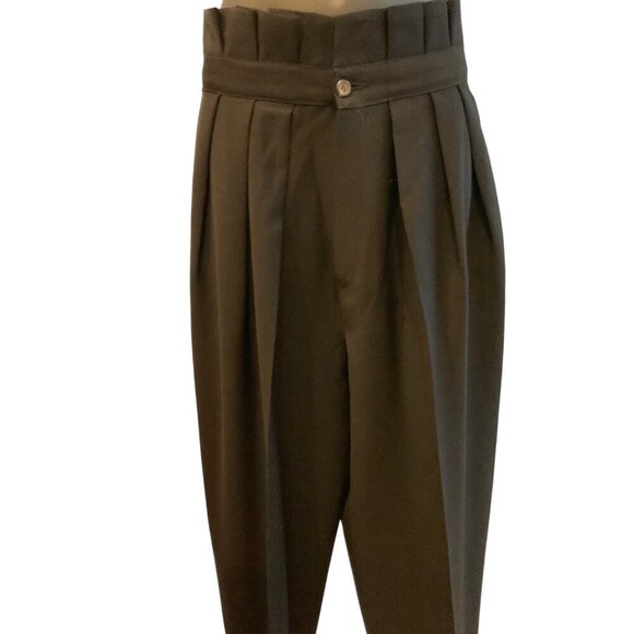 Vintage Bugutta Italian  pleated waist baggy trousers trending 2025 like new - Picture 1 of 11